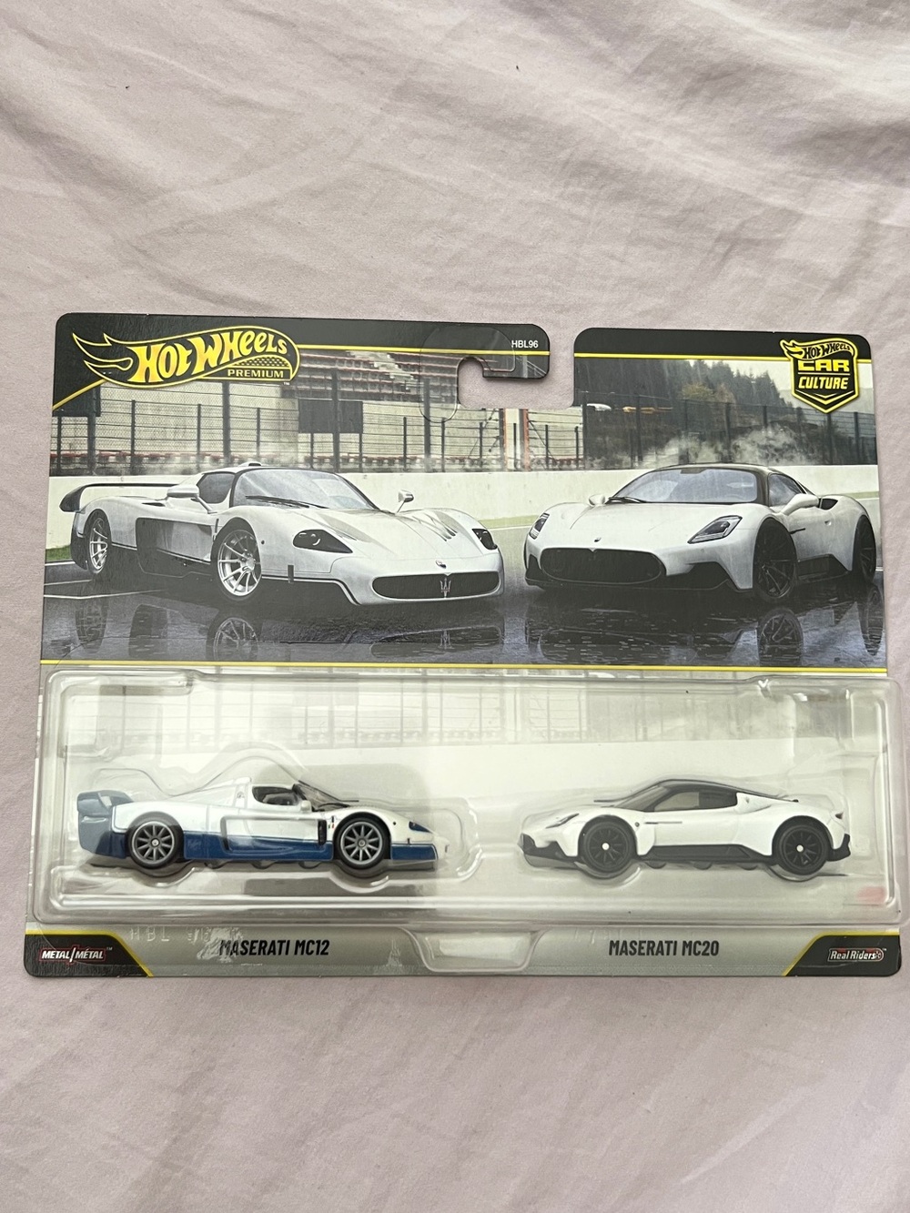 HOT WHEELS 2026 PREMIUM TWIN PACK # MASERATI MC12 AND MASERATI MC20- NEW